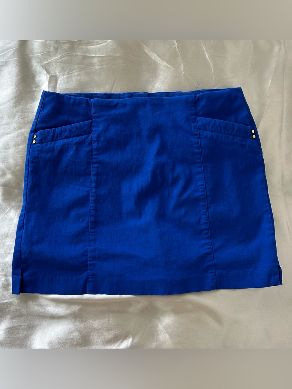 Attyre Blue Sporty Skirt with Built/in Shorts